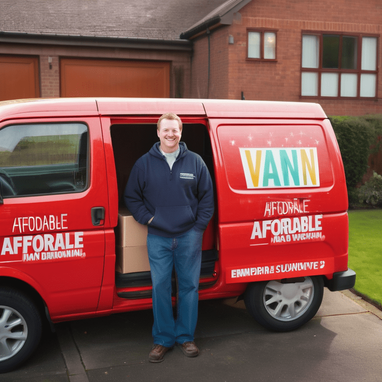 Man With a Van Birmingham UK Services